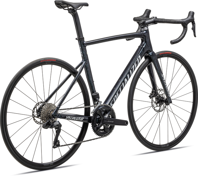 GLOSS SPECTRAFLAIR GRANITE OVER BLACK / METALLIC WHITE SILVER