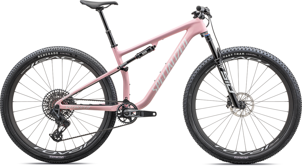 Gloss Desert Rose / Metallic White Silver