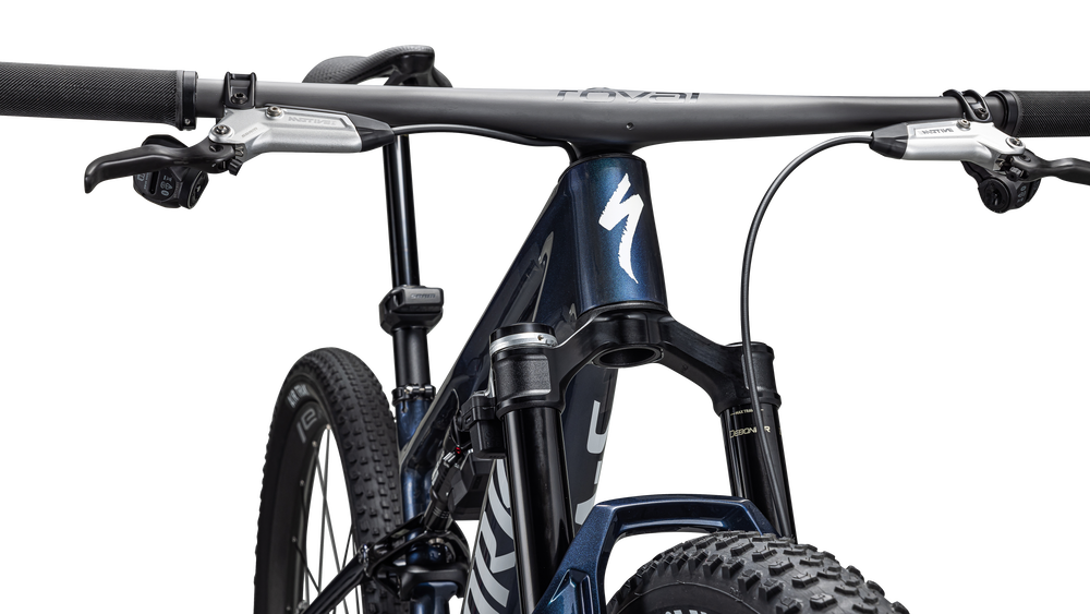 Gloss Cyan Blue Pearl / Metallic White Silver