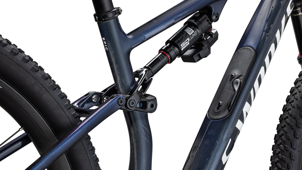 Gloss Cyan Blue Pearl / Metallic White Silver