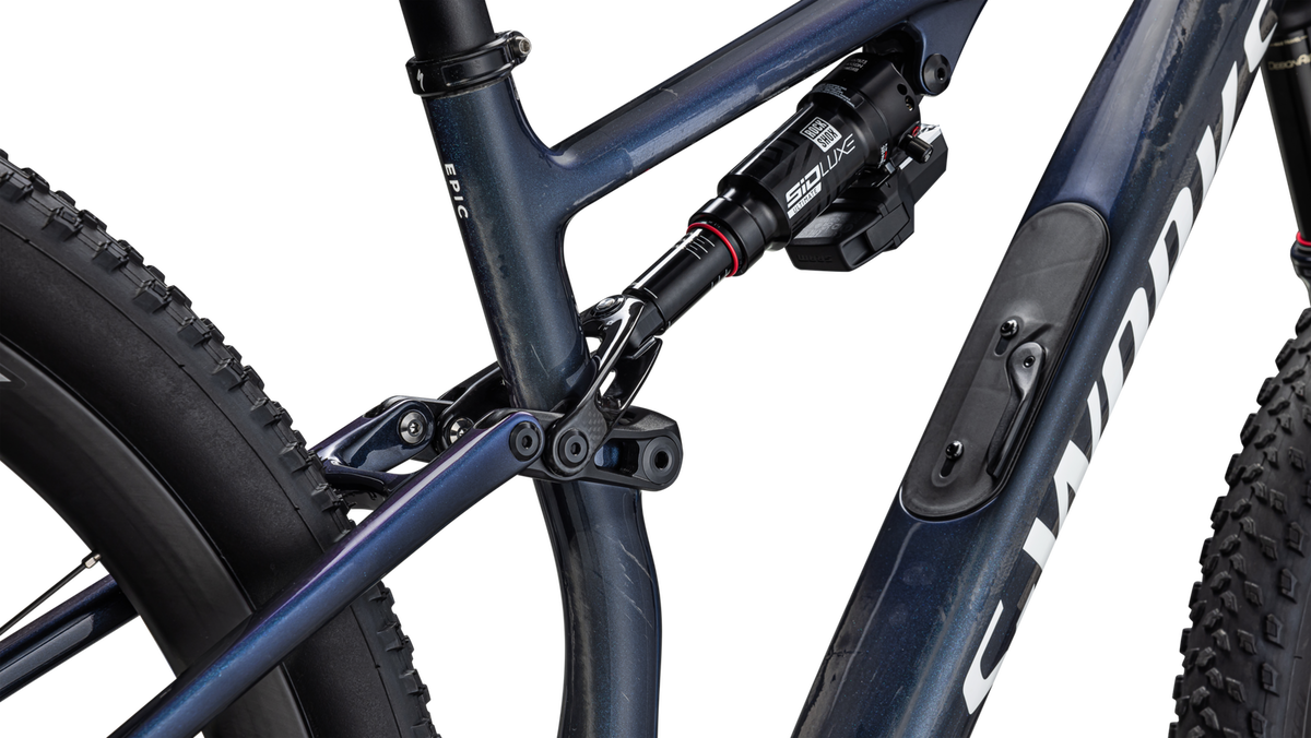 Gloss Cyan Blue Pearl / Metallic White Silver