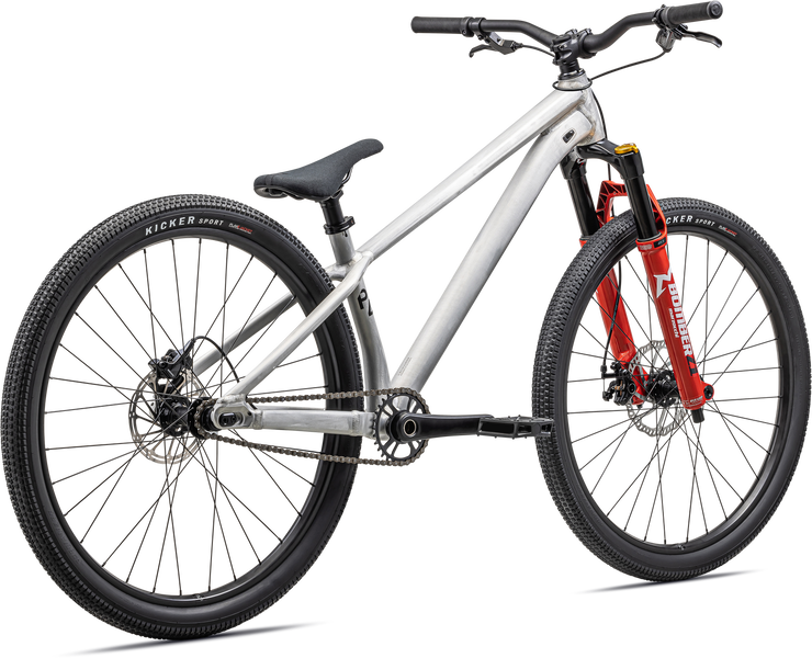 SATIN ALUMINUM/ BLACK