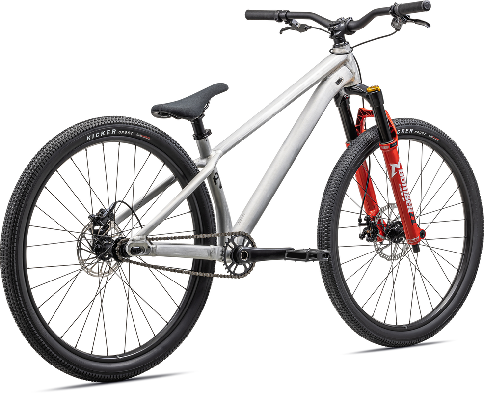 SATIN ALUMINUM/ BLACK