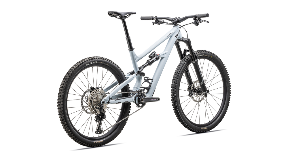 Satin Morning Mist / Dark Navy