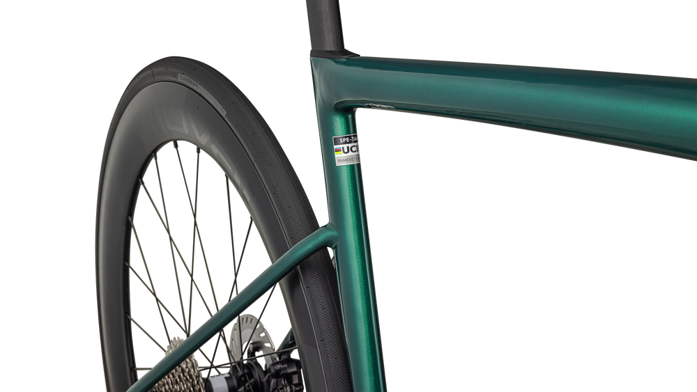 GLOSS PINE GREEN METALLIC / WHITE