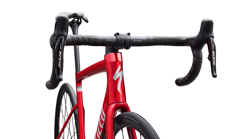 GLOSS RED TINT OVER SILVER DUST / SILVER DUST