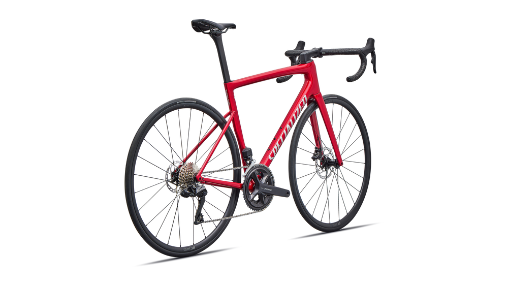 GLOSS RED TINT OVER SILVER DUST / SILVER DUST