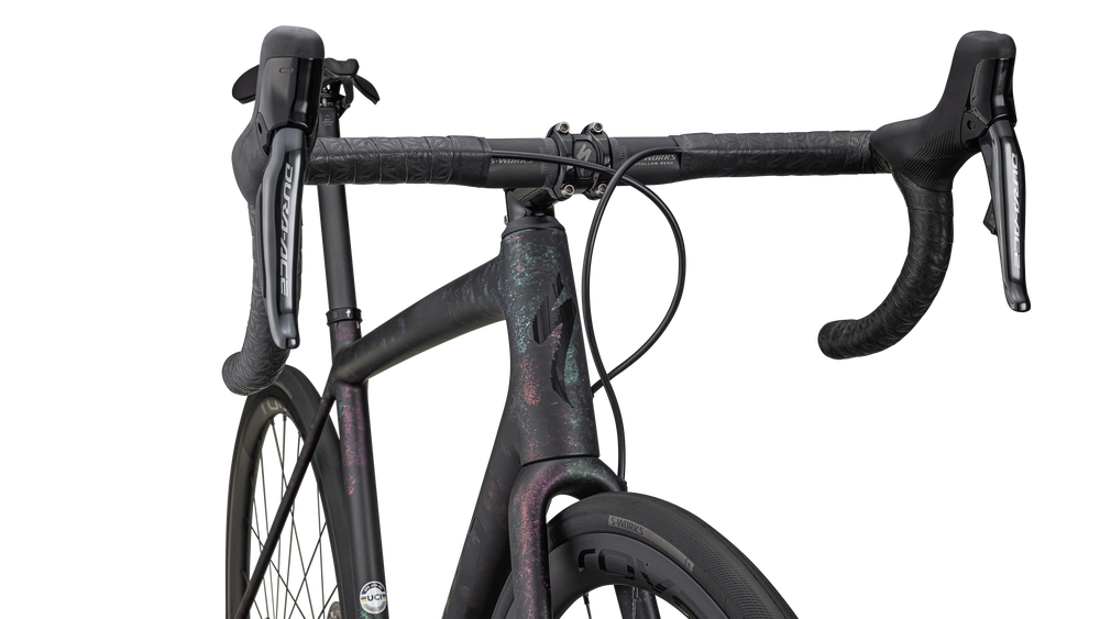 GLOSS OBSIDIAN/LAPIS + ABALONE ORGANIC COLOR RUN/OBSIDIAN