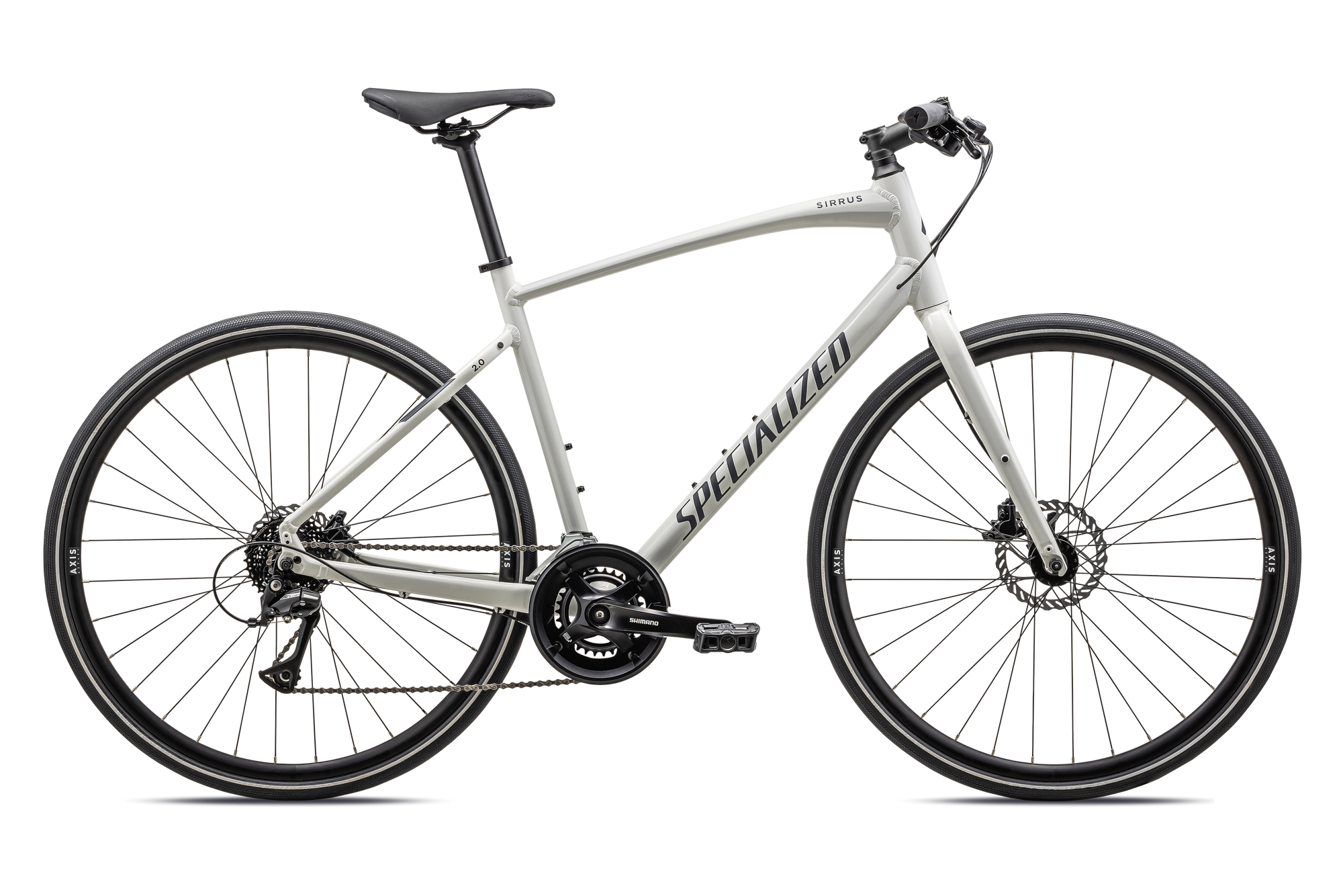 GLOSS DUNE WHITE / SATIN OBSIDIAN REFLECTIVE