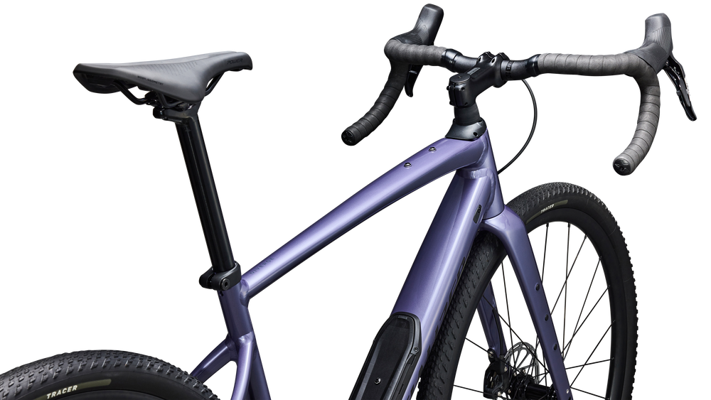 Gloss Mauve Metallic / Obsidian